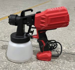 Pistola de Pulverización Eléctrica de 220V, Pistola de Pintura HVLP, 800ML, Control de Flujo Ajustable, Pulverizador de Pintura de Látex de Alta Presión sin Aire - Product Image 4