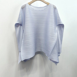 Camiseta Plisada Miyake Ligera y Transpirable PY 2026 con Dobladillo Irregular, Ropa Occidental para Mujer, Venta al Por Mayor en Línea - Product Image 5