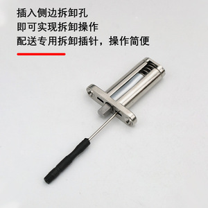 Concealed Furniture <b>Hinge</b> Zinc Alloy 2.5 Mm Flush Mount Soft Closing Invisible Quick Install Dressing <b>Table</b> Makeup <b>Table</b> - Product Image 5