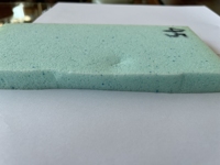 Fabricant de haute densité de rembourrage en mousse personnalisée Mousse à mémoire de forme infusée de gel Feuille de mousse éponge PU pour coussin de canapé-lit de meubles