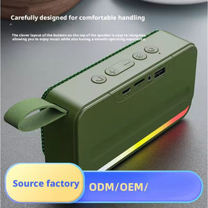 Altavoz Inalámbrico CHXDEV con Bluetooth, Portátil, con Ranura para Tarjeta TF, Puerto USB, Iluminación LED RGB, Ideal para Regalo, Altavoz de Tela para el Hogar - Product Image 3
