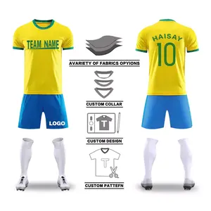Ronaldo Kids Men Soccer Jersey club Brazil football jersey uniform 2022 camisa do brasil
