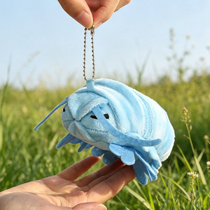 Juguete de Peluche Gigante de Gafillo de Agua, Muñeco de Peluche de Isópodo de Aguas Profundas, Modelo Realista de Poliéster y Algodón PP - Product Image 1