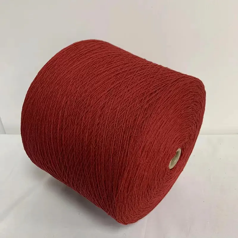 Nhà máy trực tiếp cung cấp Polyester pha trộn len màu sáng bóng 80% Viscose 20% Nylon Lõi Spun sợi