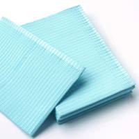 125 pièces/sac, bavettes médicales Qiwu pour tatouage, serviettes absorbantes pour dentiste, support imperméable, papier jetable, couvre-table pour manucure, art des ongles