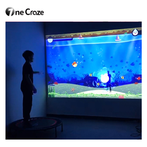 Tương TÁC 3D AR tường Trampoline trò chơi sân chơi trẻ em thiết bị hệ thống chiếu vui vẻ quảng cáo cho trẻ em - Product Image 2