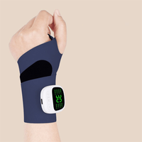 Masseur à vibrations sans fil populaire avec sangle de soutien pour la main et bracelet intelligent EMS électrique pour le poignet