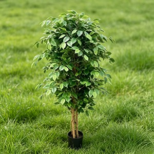 Life Like <b>Large</b> Faux Bonsai Tree Real Touch Artificial Ficus for Living Room Office Reception <b>Desk</b> Decoration - Product Image 6
