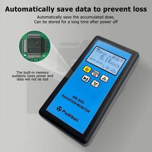Detector de Radiación Nuclear Portátil, Contador Geiger NR-850, Detector Profesional de Radiactividad Diaria, Probador de Rayos X y Rayos Gamma NR-850 - Product Image 5