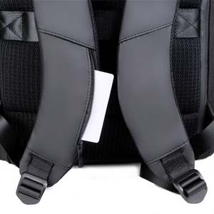 Wholesale Fashion Laptop <b>Backpack</b> <b>Waterproof</b> Laptop Rucksack Business Multifunctional Lightweight Pu Laptop Bag <b>for</b> <b>Men</b> - Product Image 6