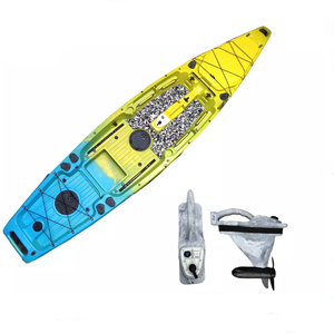 เรือคายัคตกปลาแบบโลหะเดี่ยวสำหรับกีฬาทางน้ำ ขายส่ง - Product Image 4