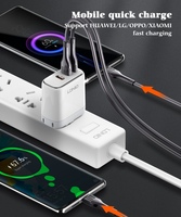 LDNIO LC652C Alliage d'aluminium couleur or personnalisé Original de haute qualité 5A Charge rapide Usb Data Sync PD Type Tipe C Cable