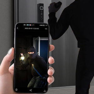 Cerradura Inteligente de Aleación de Aluminio con Huella Dactilar, Reconocimiento Facial, Control por Aplicación, Tarjeta, <span class=keywords><strong>Contraseña</strong></span>, Desbloqueo <span class=keywords><strong>WiFi</strong></span> Tuya - Product Image 2