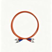 Cordon de brassage fibre optique multimode Elite OM1 OM2 Duplex 2 fibres, sélectionnable LC SC ST FC, qualité réseau télécom