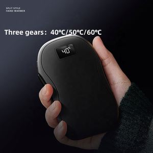 สินค้าใหม่ปี 2024 ชุด 2 in 1 เครื่องทำความร้อนมือแบบพกพาขนาดเล็ก ชาร์จไฟได้ผ่านพอร์ต USB พร้อมแม่เหล็กในตัว ความจุแบตเตอรี่ 6000mah ใช้เป็นพาวเวอร์แบงค์ได้ - Product Image 4