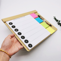 Cahier du bureau pour marquer les Notes, bloc-Notes avec lettres, imprimé personnalisé, promotion