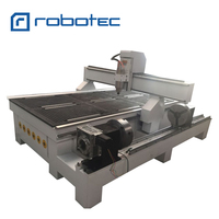 Routeur CNC 3D 1325 pour le travail du bois avec moteur pas à pas 86BYG/DSP, facile à utiliser, machine à tourner le bois 1325 à 4 axes