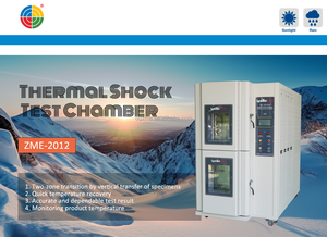 Câmara térmica do teste de choque do ciclo dos produtos eletrônicos programáveis do IEC 60068-2-14 - Product Image 6