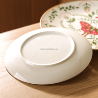 Offre Spéciale mignon lapin de Pâques et papillon assiette en porcelaine céramique à manger ensemble de vaisselle pour décorer votre table