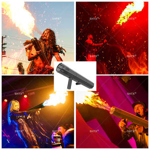 SHTX High-Performance Handheld Flame Gun para Stage Party Halloween Carnaval Flame Thrower <span class=keywords><strong>Cannon</strong></span> - Product Image 6