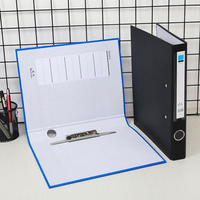 Classeur à levier A4 en PP personnalisable pour une utilisation scolaire, stockage durable des documents