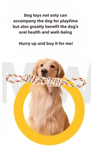 Jouets en corde pour chien, jouet à mâcher pour chien, couleurs mélangées, jouets à mâcher pour animaux de compagnie - Product Image 5