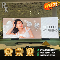 Écran LED Géant Programmable RX Hot avec Affichage Numérique – Écran Vidéo LED Ultra-Mince pour Publicité Commerciale Intérieure et Commerce de Détail