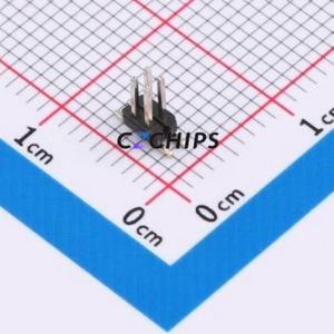 A127US-WS02P Pin Header SMD,P=1.27mm Connector ( Pin Structure: 2x2P )( Pitch: 1.27mm )( Row Spacing: 1.27mm ) - Product Image 1