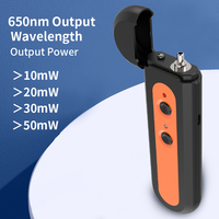 HY-55 Penguji Kabel Serat Optik VFL 10KM 650nm Pencari Kesalahan Visual Pena Serat Laser Adaptor Universal 2.5Mm