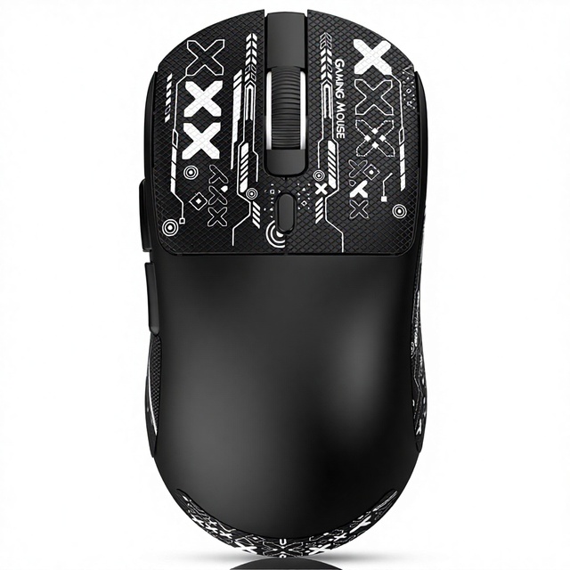 T68 Three Mode Lightweight Gaming Mouse PAW3311 Sensor Seven Button Programmable 2.4GHz Wireless Mouse Support Max 12000 DPI