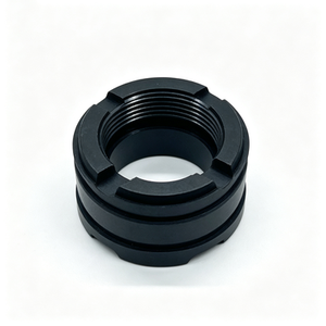 Connecteurs en alliages d'acier filetés usinés CNC sur mesure, non usinés à l'outil, composants industriels de précision - Product Image 1