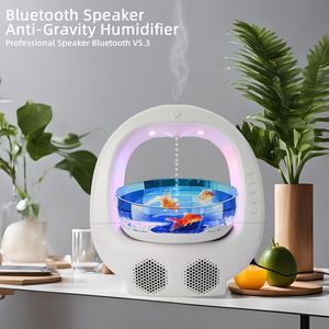 Haut-parleur ABS BT avec musique et lumière LED humidificateur diffuseur Anti-gravité humidificateur système <span class=keywords><strong>de</strong></span> <span class=keywords><strong>son</strong></span> pour la décoration intérieure <span class=keywords><strong>de</strong></span> la maison - Product Image 2