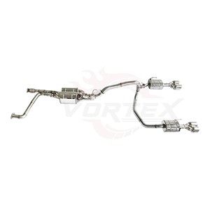 ท่อไอเสียแบบ Catback รุ่น Vortex SS304 พร้อมวาล์วและปลายท่อแบบ Quad สำหรับ Nissan Patrol Y62 5.6L V8 ปี 2010-2024 ชุดอัพเกรดสมรรถนะแบบ Bolt-On - Product Image 4