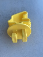 Aisladores de Plástico para Cercas Eléctricas/Accesorios para Cercas Eléctricas, Aislador Extendido de Plástico con Clip para Poste en T
