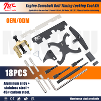 Kit d'outils de calage de distribution de moteur diesel 1.6 essence en acier 18 pièces MT-TOOLS de haute qualité pour outils de réparation Ford
