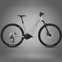 Vélo Électrique Urbain EC2 Low Step 48V20Ah avec Moteur Central Électronique 750W, 27,5 pouces, pour la Ville et le Trekking Urbain & les Chemins Légèrement Accidentés