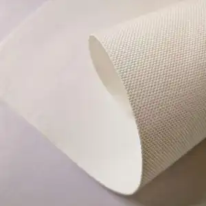 Tissu filtrant de la poussière de PPS de feutre d'aiguille non tissée à hautes températures/tissu avec la membrane de PTFE