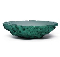 Table basse moderne haut de gamme en fibre de verre de forme spéciale, design créatif minimaliste, pour salon et usage domestique, fabriquée en Chine