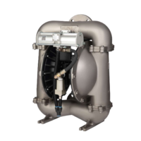 Pompe à diaphragme pneumatique haute pression en acier inoxydable BSK de 3 pouces, résistante aux acides, à la corrosion et aux fluides stériles pour les applications chimiques