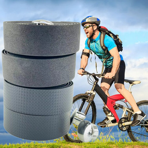 Cinta para manillar de bicicleta, 25,4 Mm, PU, ​​antideslizante, absorbente del sudor, transpirable, textura de fibra de carbono para bicicletas de carretera - Product Image 2