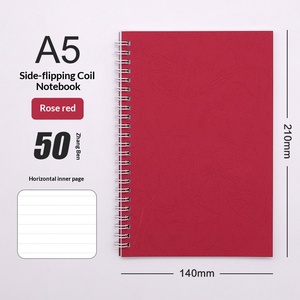 A5 Retro Kraft Paper Coil <b>Notebook</b> Customizable Logo Portable Creative Memo <b>Notebook</b> <b>Diary</b> Journal Wholesale Bulk Order - Product Image 2