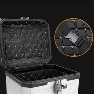 नए उत्पाद मोटरसाइकिल पूंछ बॉक्स एल्यूमीनियम मिश्र धातु मोटर मोटर बाइक ट्रंक बड़ी पूंछ भंडारण बॉक्स शीर्ष केस सहायक उपकरण निर्माता - Product Image 6