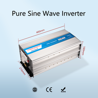 Convertisseur de puissance Pretiosus Inverter 5000 Watt 5KW 12/24/48V DC AC110/120/220/230V Onde sinusoïdale pure avec chargeur AC