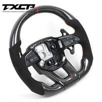 Volant en fibre de carbone Alcantara personnalisé adapté pour Lamborghini LP550 LP560 LP570 URUS convertible de volant de course