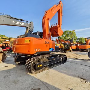 Excavatrice Hitachi ZX130LC d'occasion de 13 tonnes, système hydraulique d'origine, pelle de taille moyenne fiable, en stock, prête à être expédiée, vente chaude - Product Image 6