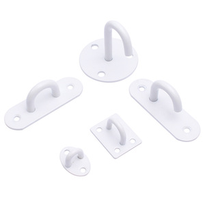 Prosperous Age And Noble Stainless Steel White <b>Hook</b> <b>Wall</b> Mounted Minimalist Rust Resistant For Ceiling Fan Sandbag Projection - Product Image 5