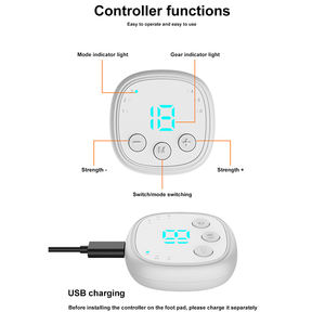 Coussin de <span class=keywords><strong>massage</strong></span> personnalisé des dizaines stimulateur musculaire des pieds tapis électrique vibrant Ems masseur de pieds appareils médicaux ménagers ISO <span class=keywords><strong>CE</strong></span> - Product Image 5