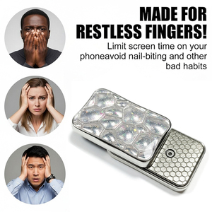 Adults Desk Office Small EDC ADHD Anxiety Stress Relief Clicker Slider Cool <strong>Figits</strong> Gadgets Stuff Gift Teens Mens Fidget <strong>Spinners</strong> - Product Image 2