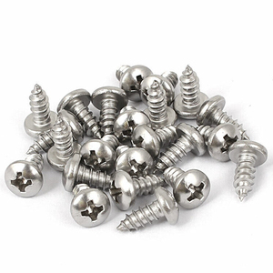 M2.2 M2.3 M2.6 M3 M3.5 M3.9 M4 M4.2 M4.8 #6 #8 #10 Stainless Steel Sheet Metal Wood Phillips Pan Head Self Tapping <b>Screws</b> - Product Image 1