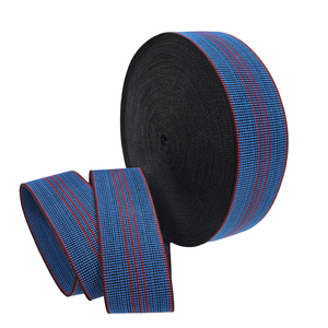 Sangles de fronde bleues de sangle élastique de canapé de haute résistance de 50 mm PP pour la réparation de meubles améliorant le support de base de <span class=keywords><strong>fauteuil</strong></span> et de canapé - Product Image 1